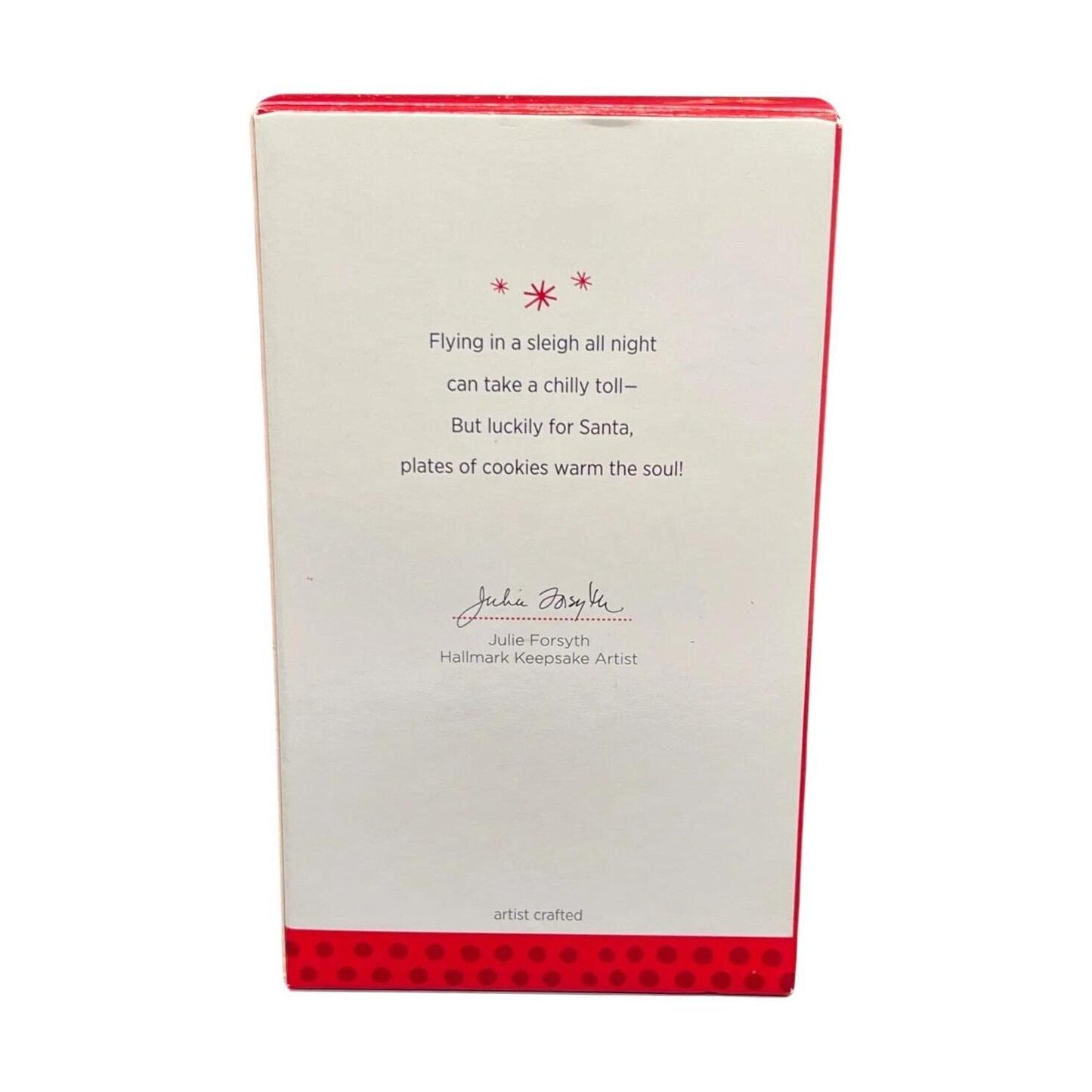 2013 A Cookie For Santa Hallmark Ornament (Santa Claus) QSM7742