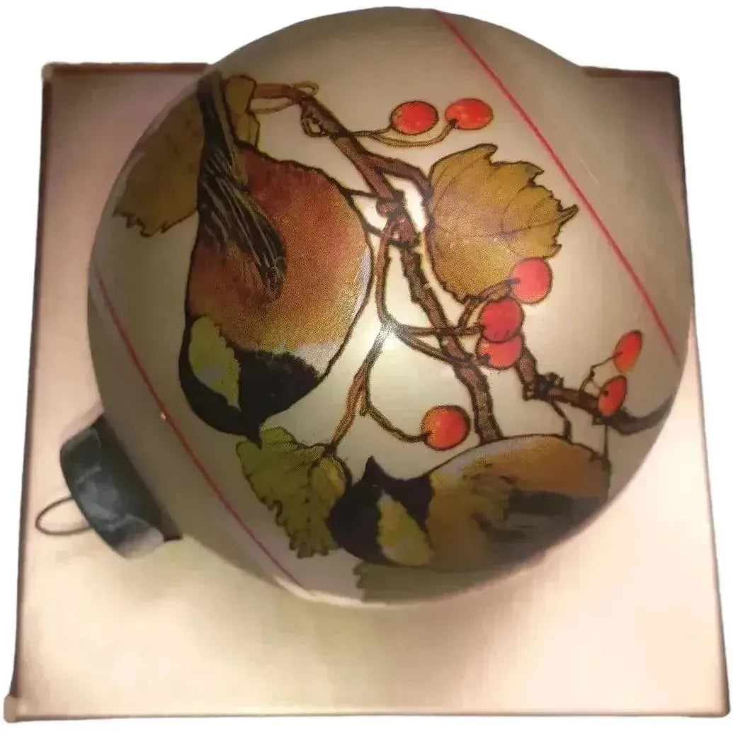 1976 Birds of Winter Hallmark Ornament (Chickadees) QX2041