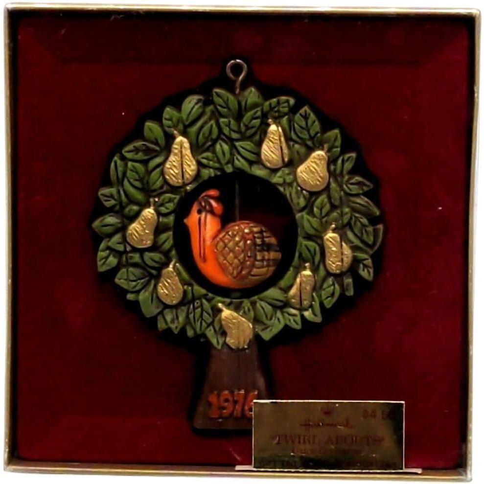 1976 Partridge Hallmark Ornament (Twirl-About) QX1741