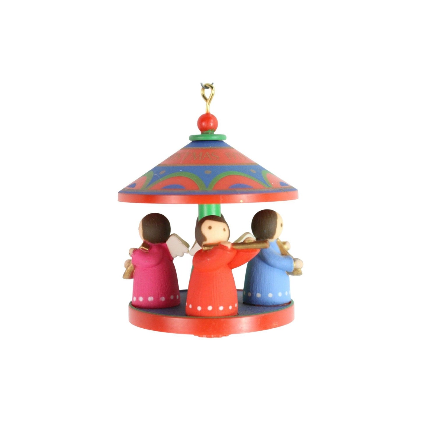 1979 Christmas Carrousel – Angels (Carousel) Hallmark Ornament QX146-7 Image5