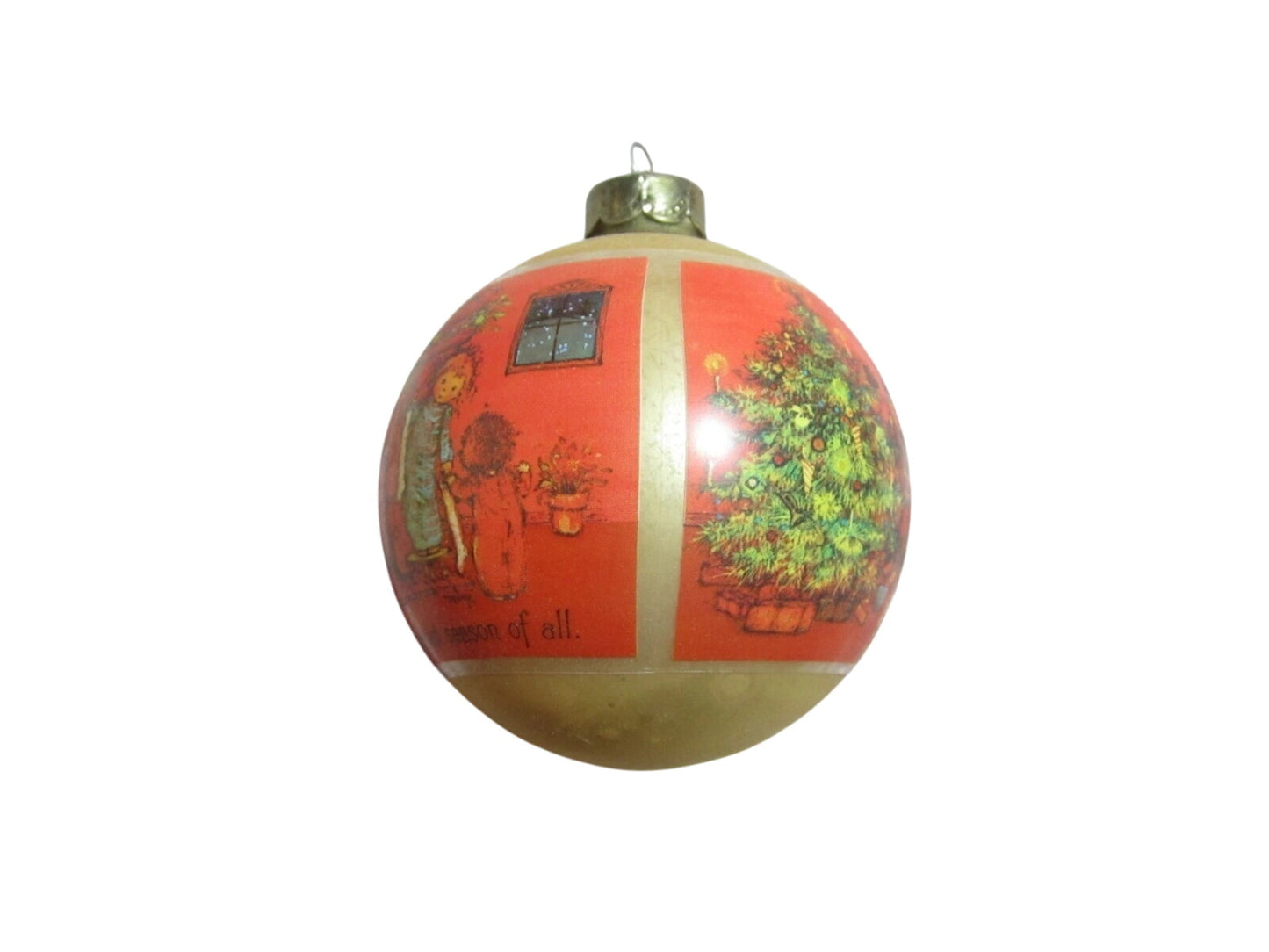 1980 Christmas Charmer Hallmark Ornament (Ball) QX2194