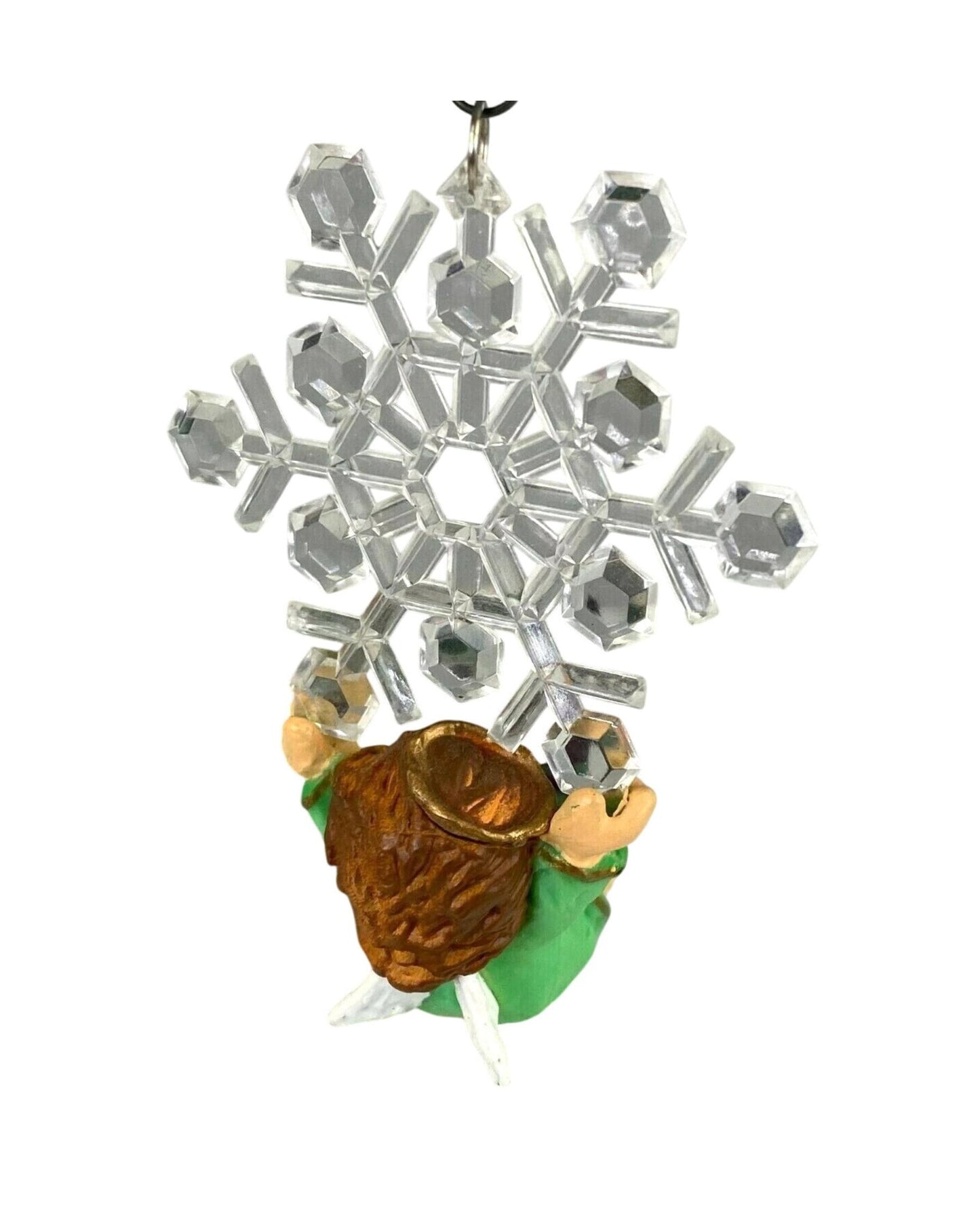 1980 The Snowflake Swing Hallmark Ornament (Ball) QX1334