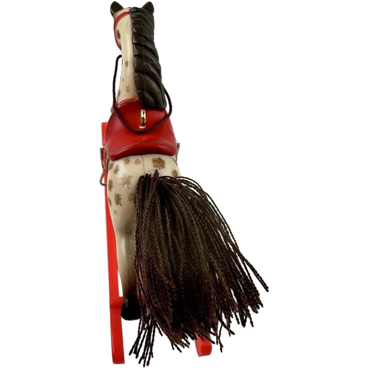 1981 Dappled Hallmark Ornament (Rocking Horse) QX4222