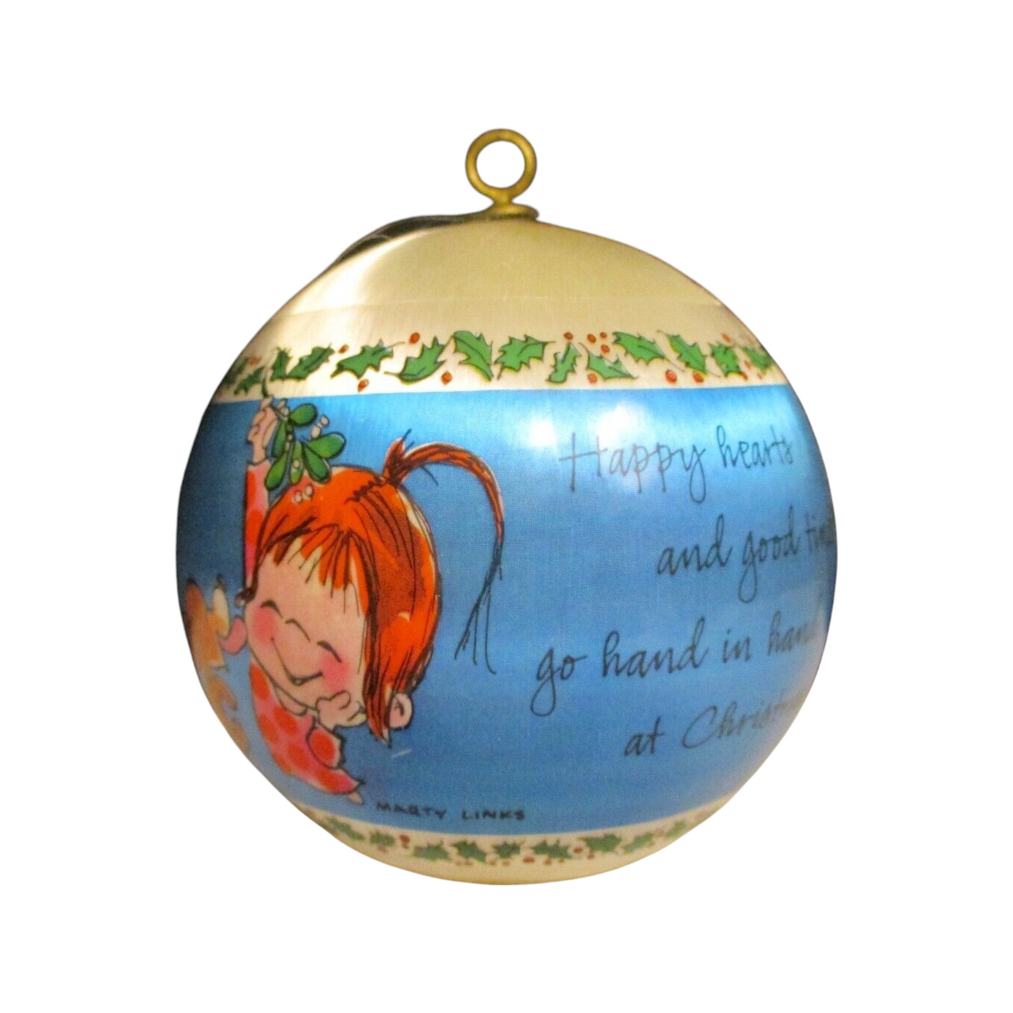 1981 Marty Links Hallmark Ornament (Ball) QX8082