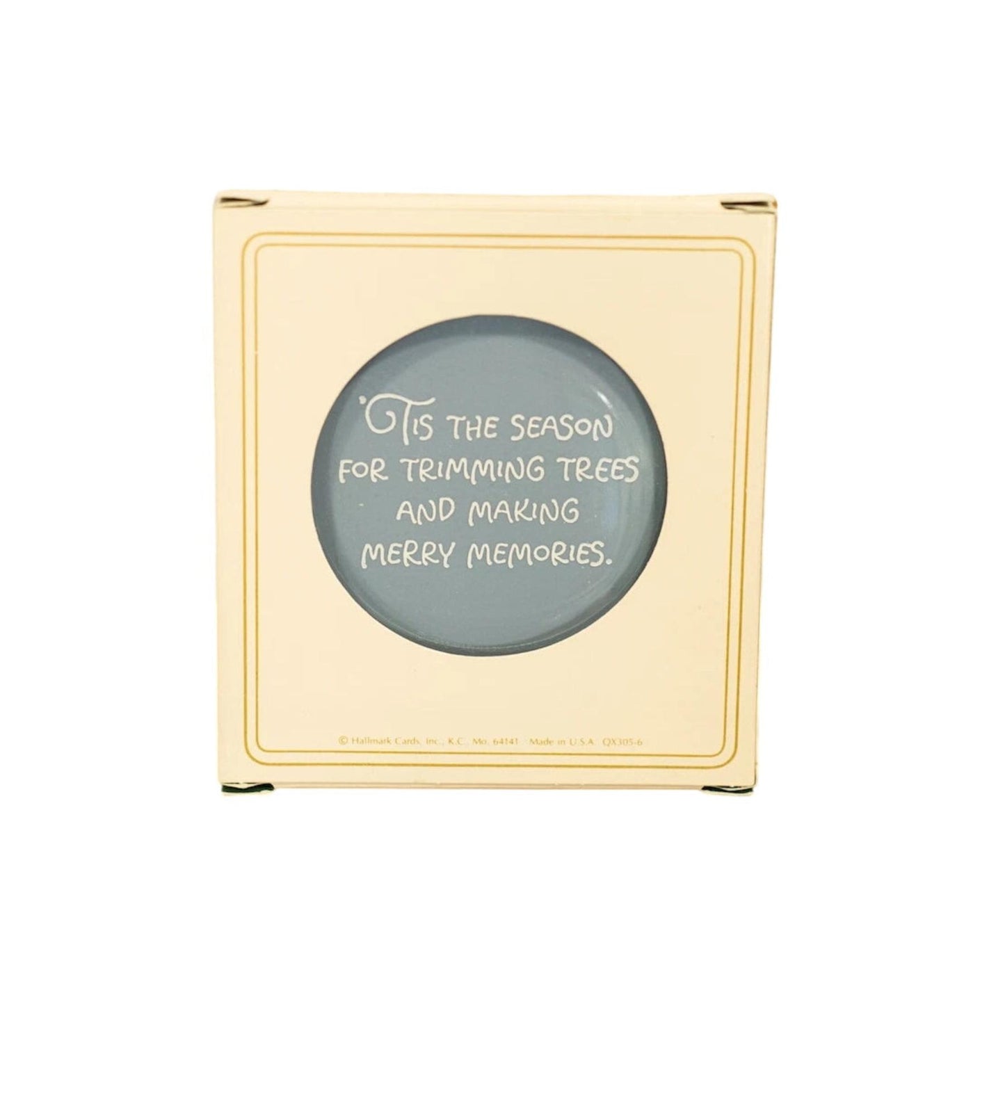 1982 Betsey Clark Hallmark Ornament (Cameo Ball) QX3056