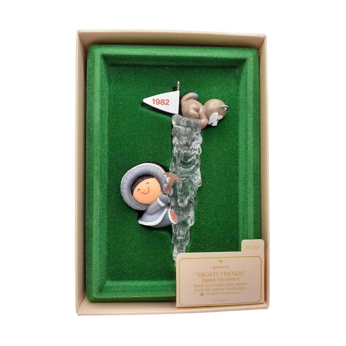 1982 Icicle Hallmark Ornament (Frosty Friends) QX4523