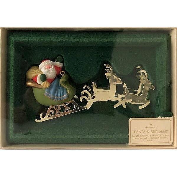 1982 Santa & Reindeer (Santa Claus)