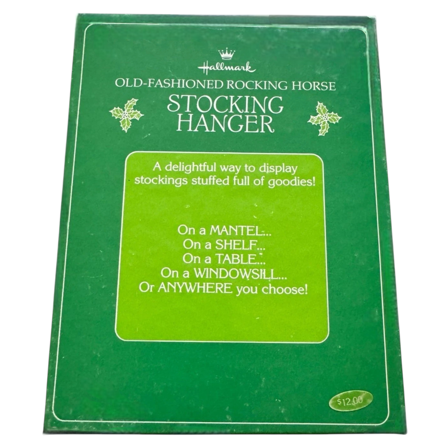 1983 Old Fashioned Rocking Horse (Stocking Hanger)