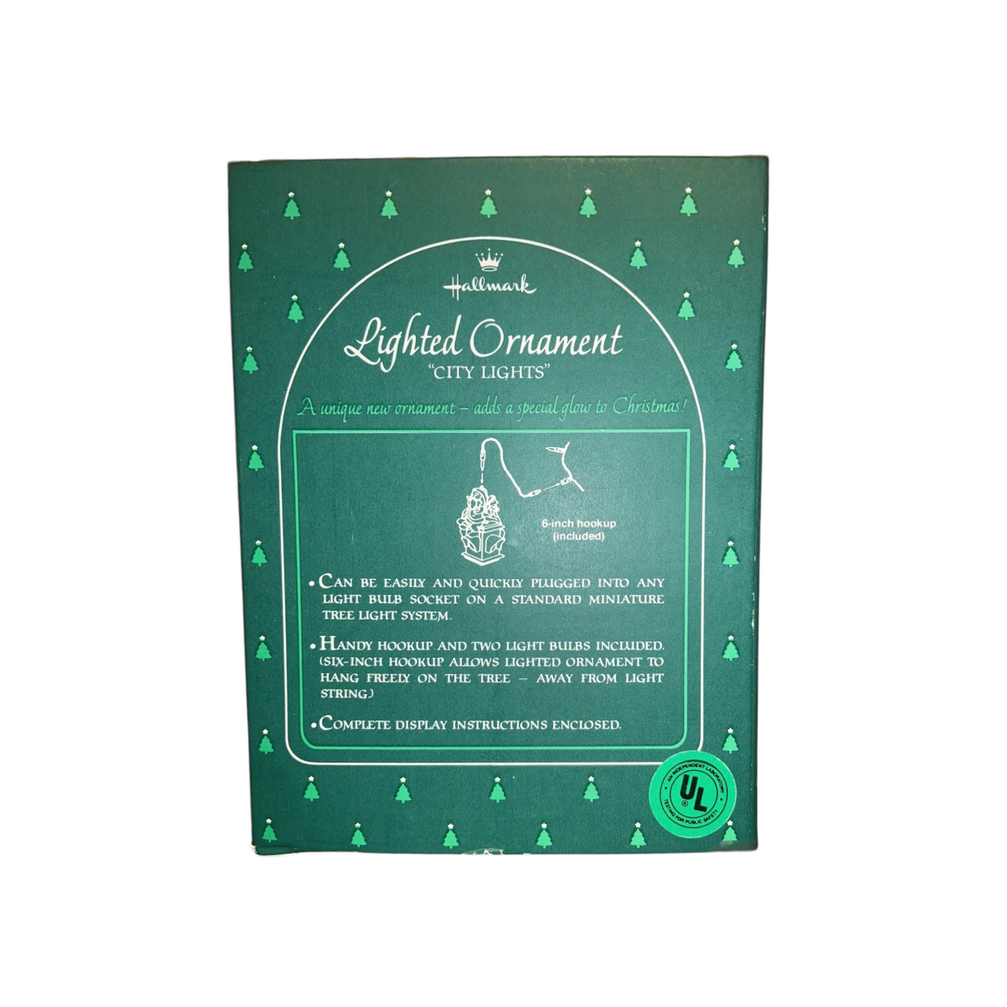 1984 City Lights Hallmark Ornament (Santa Claus) QLX7014