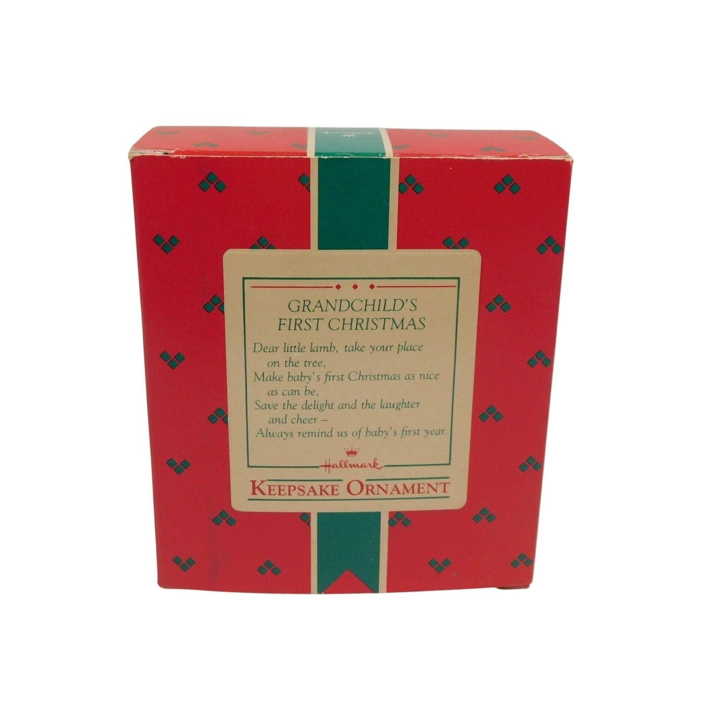 1984 GrandChild's 1st Christmas Hallmark Ornament (Baby's First Christmas) QX4601