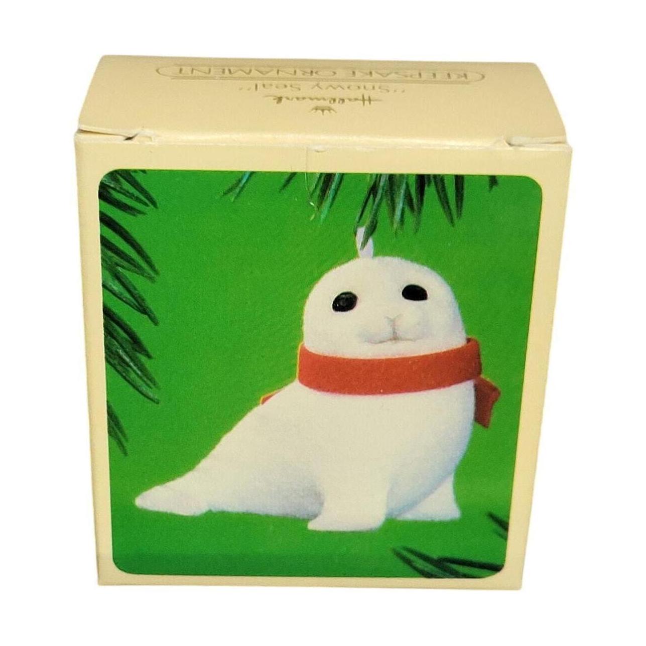 1984 Snowy Seal Hallmark Ornament (Seal) QX4501