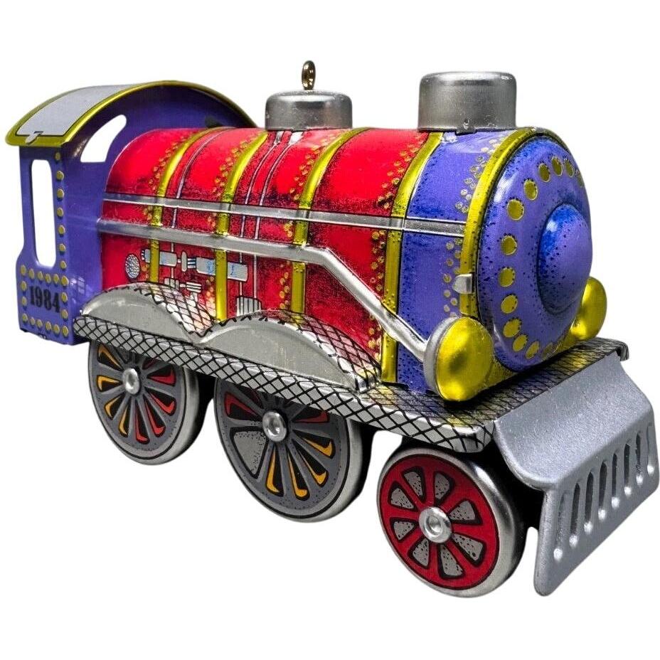 1984 Tin Locomotive Hallmark Ornament (Tin Locomotive) QX4404