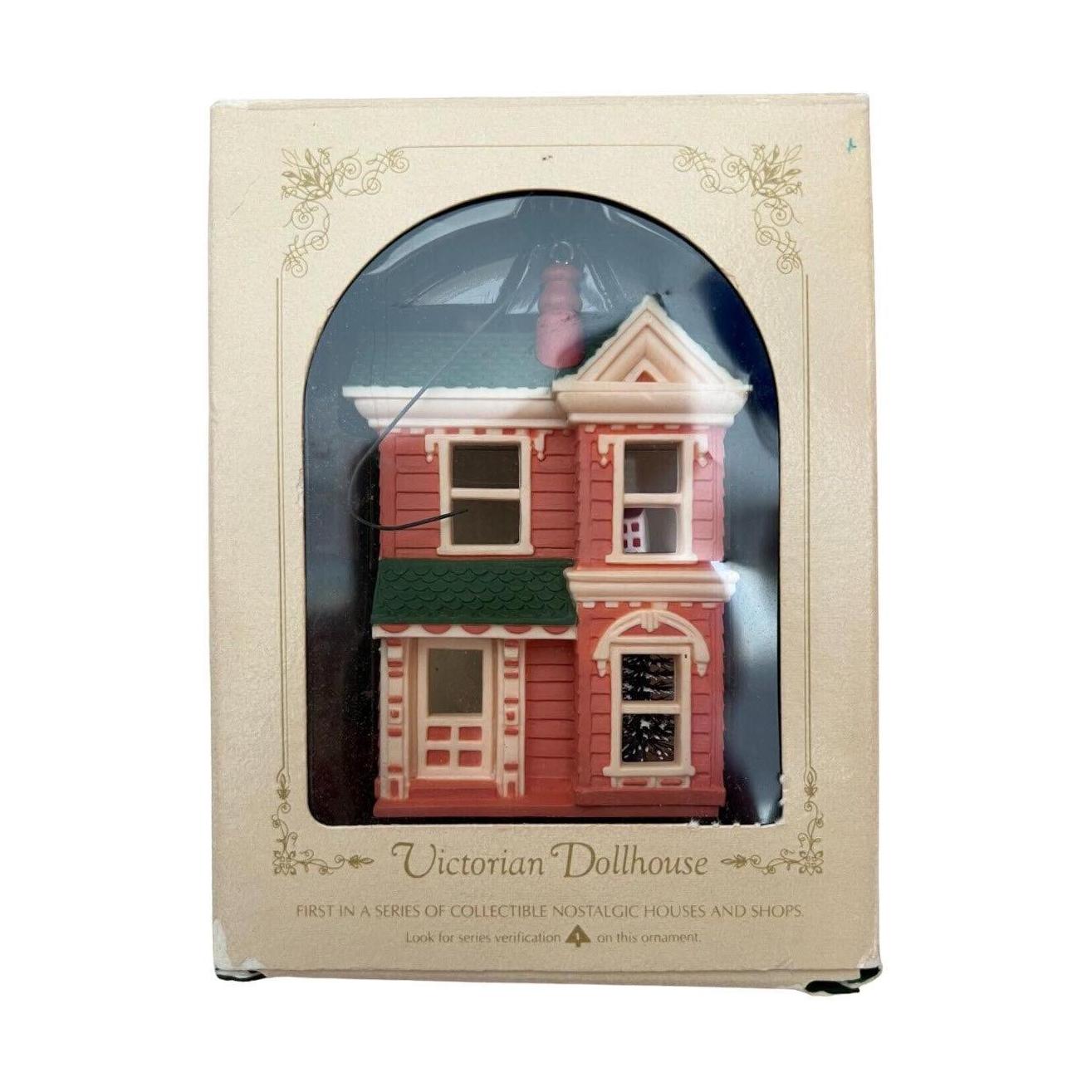 1984 Victorian Dollhouse Hallmark Ornament (Nostalgic Houses and Shops) QX4481