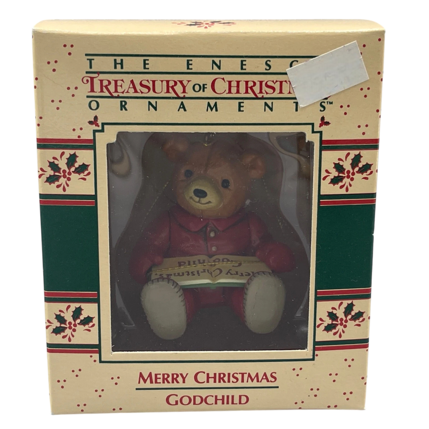 1985 Merry Christmas - Godchild Enesco Ornament (Enesco) 55832
