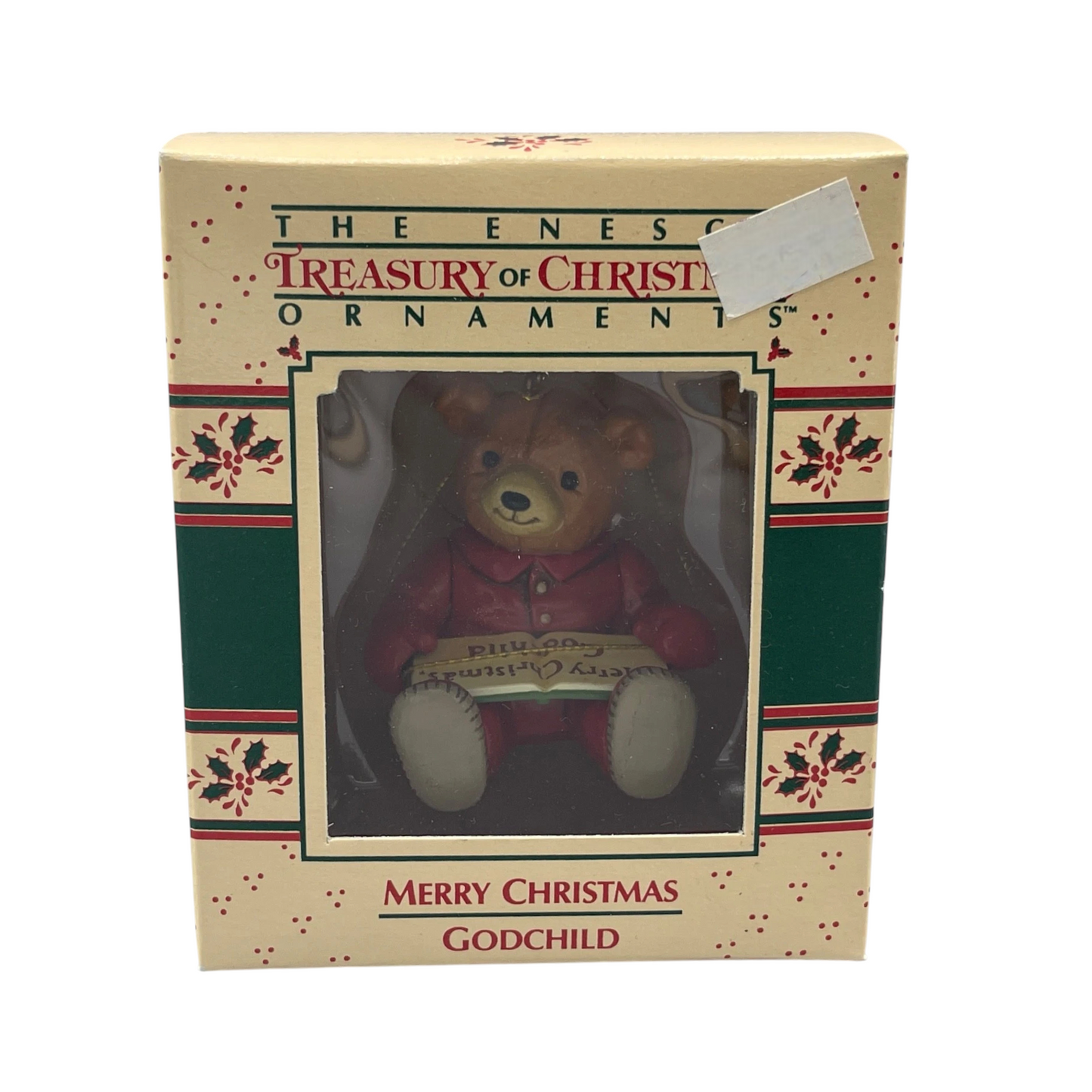 1985 Merry Christmas - Godchild Enesco Ornament (Enesco) 55832