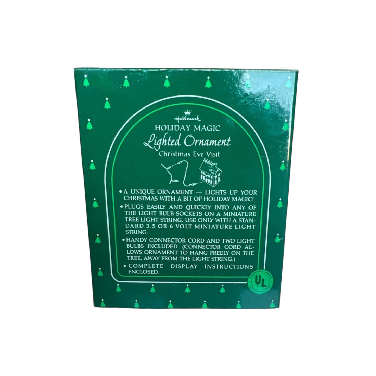1985 Christmas Eve Visit Hallmark Ornament (Buildings & Houses) QLX7105