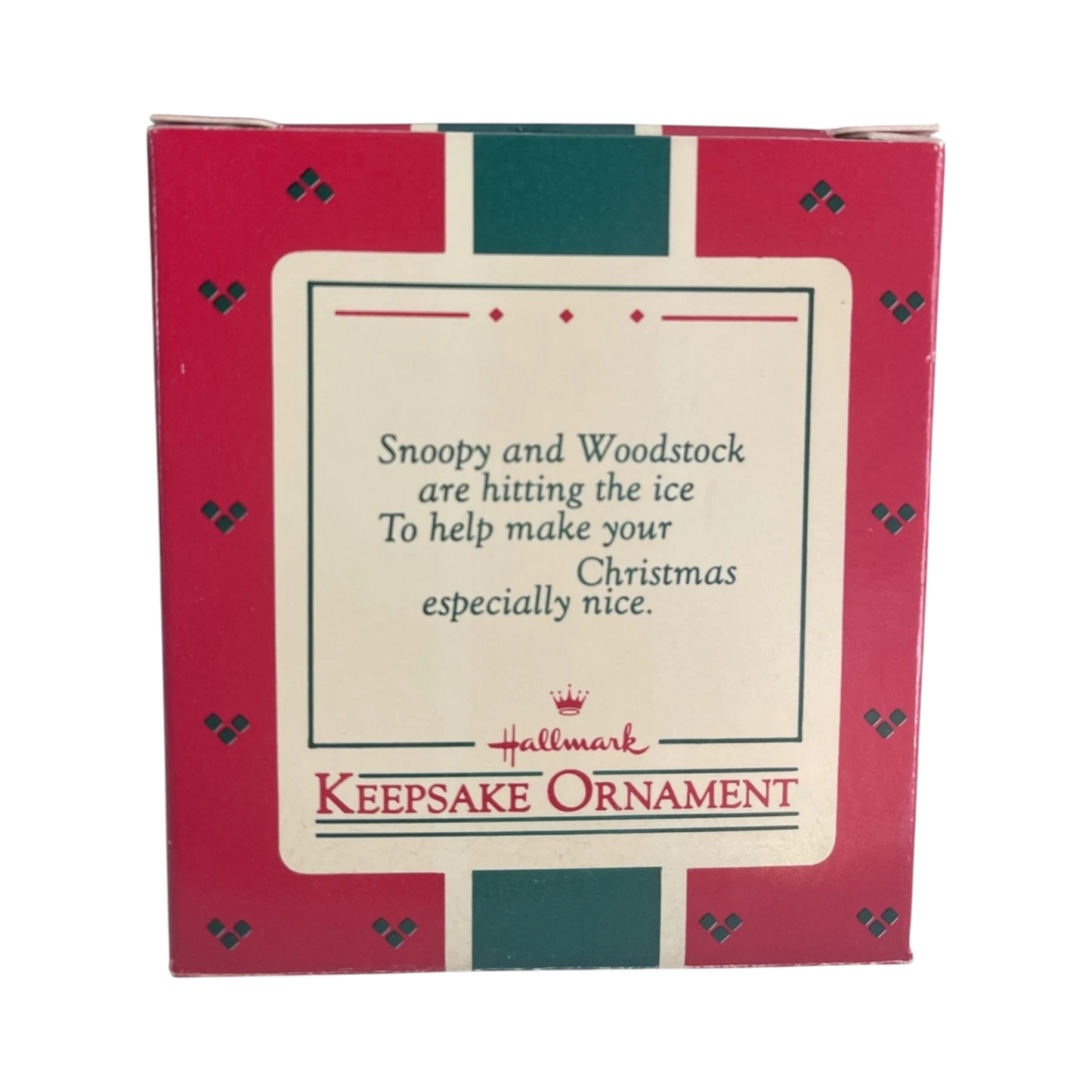 1985 Snoopy and Woodstock - Hitting the Ice (Peanuts)