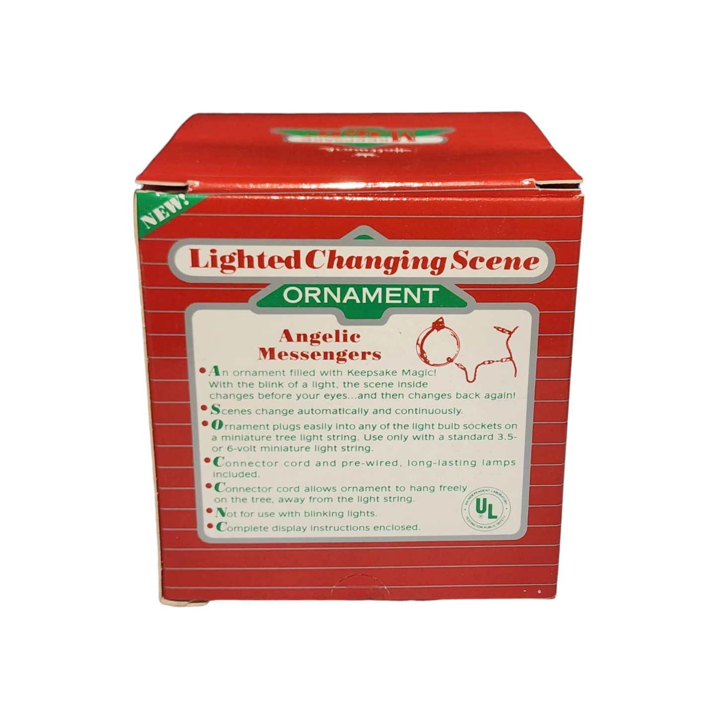 1986 Angelic Messengers Hallmark Ornament (Nativity) QLX7113