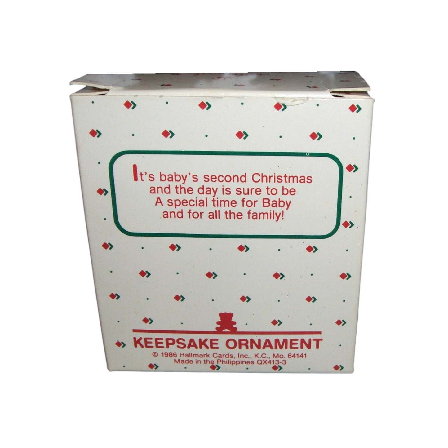 1986 Baby's Second Christmas (Child's Age Collection)