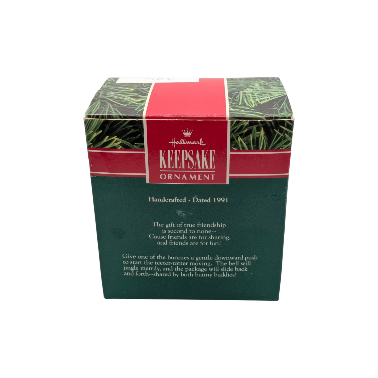 1986 Friends Are Fun Hallmark Ornament (Animal) QX2723