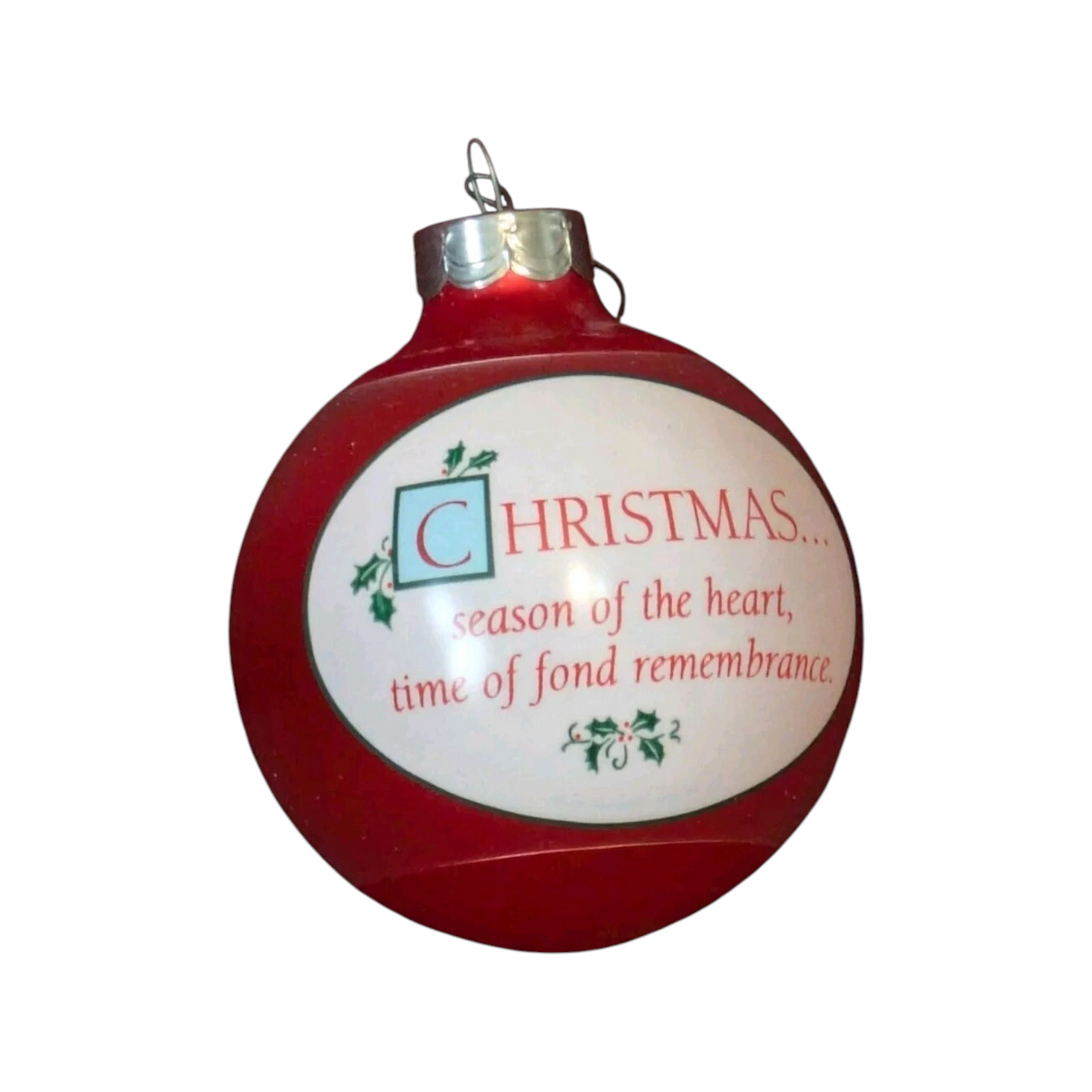 1986 Season of the Heart Hallmark Ornament (Ball) QX2706