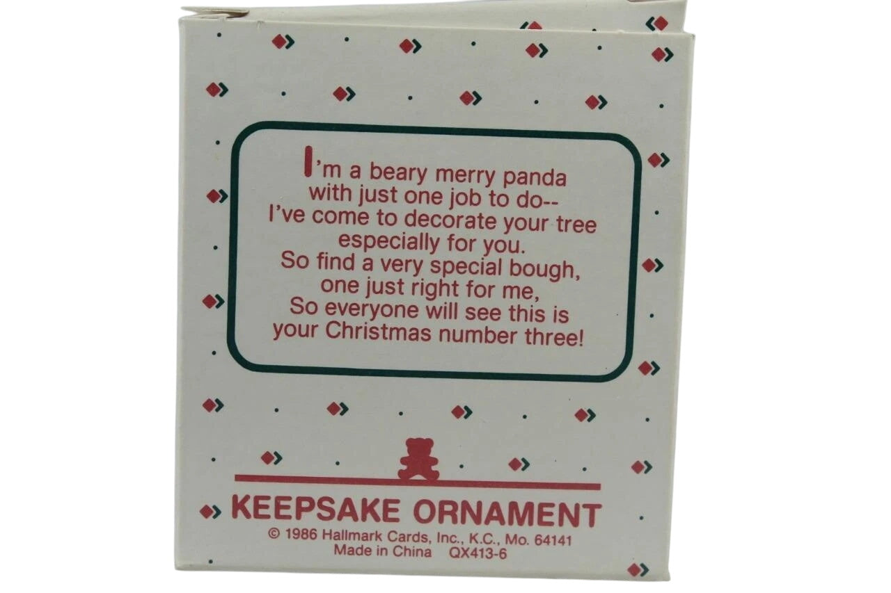 1986 Child's Third Christmas (Child's Age Collection)