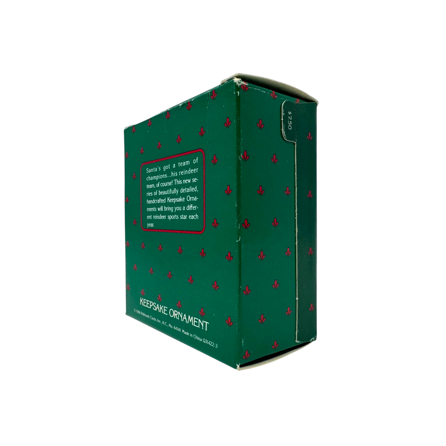 1986 Dasher Hallmark Ornament (Reindeer Champs) QX4223