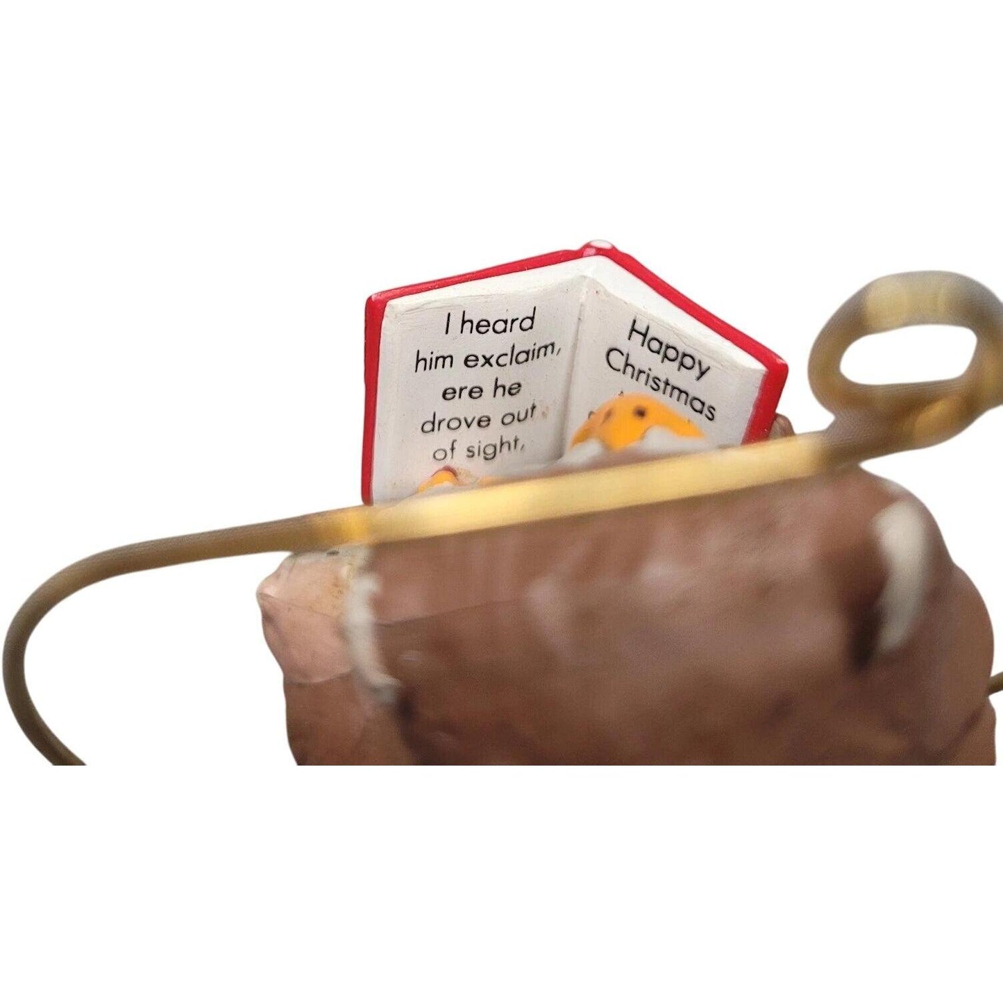 1986 Happy Christmas to Owl Hallmark Ornament (Bird) QX4183