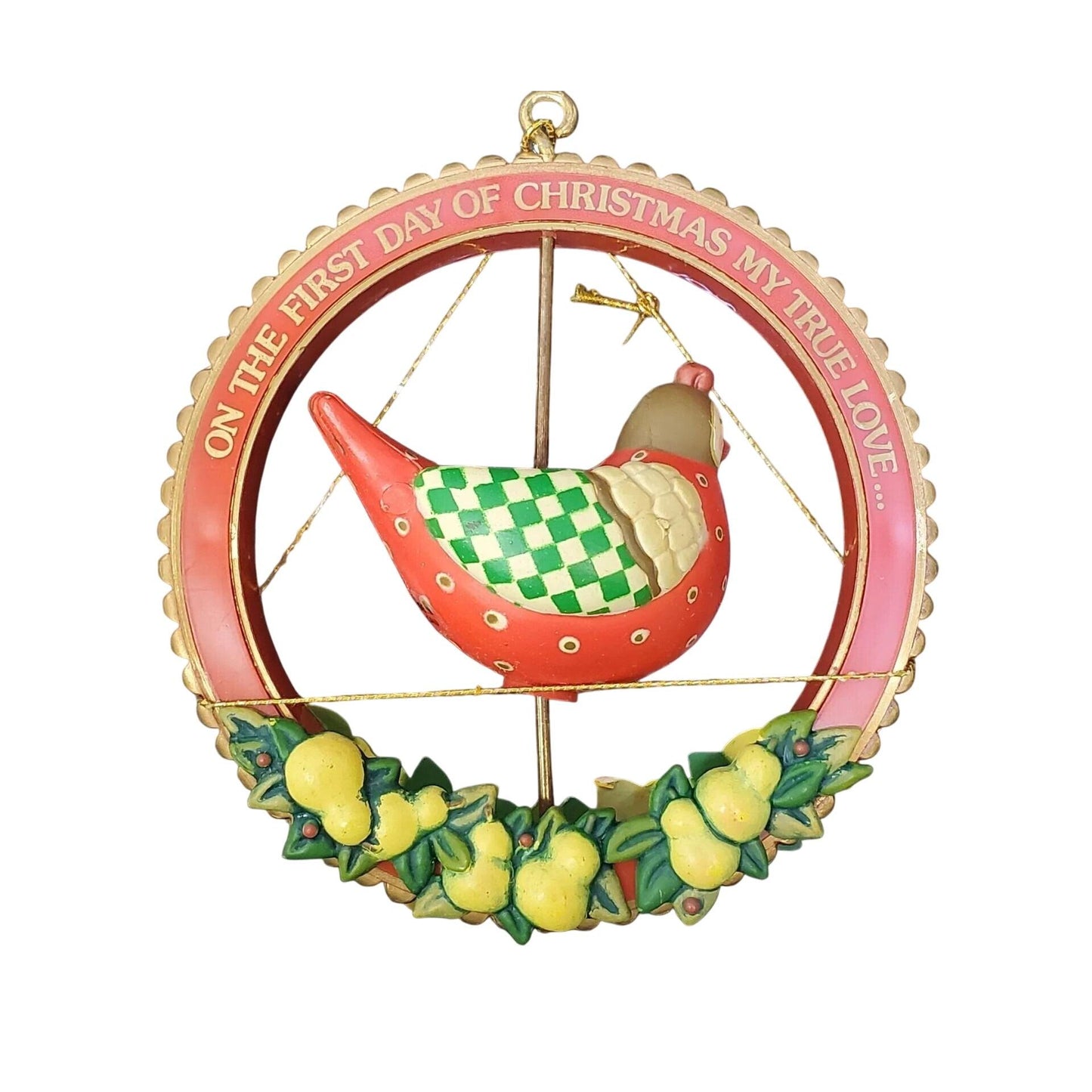 1987 Partridge in a Pear Tree - From The Twelve Days of Christmas Enesco Ornament (Enesco) 556173 556173 Image6