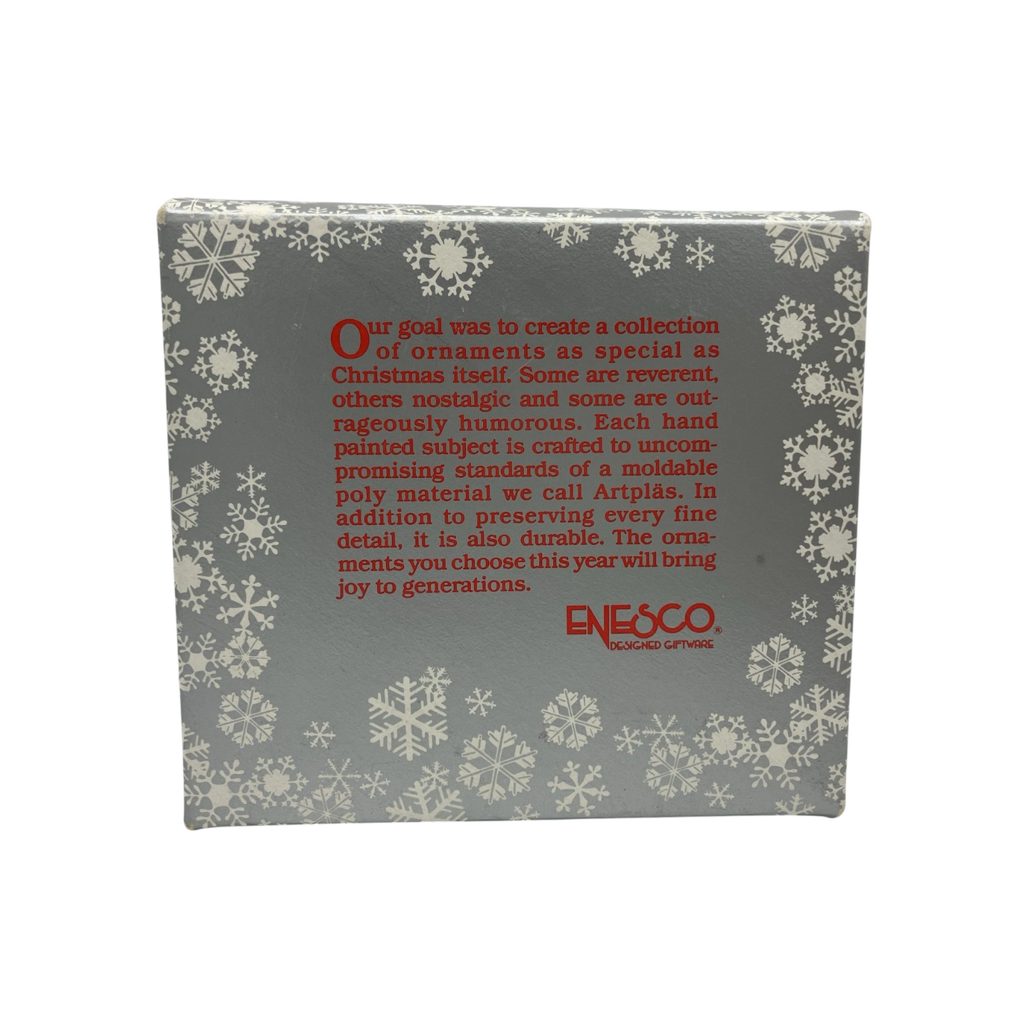 1987 Teddy Takes a Spin Enesco Ornament (Teddy Bear – Enesco) 556467