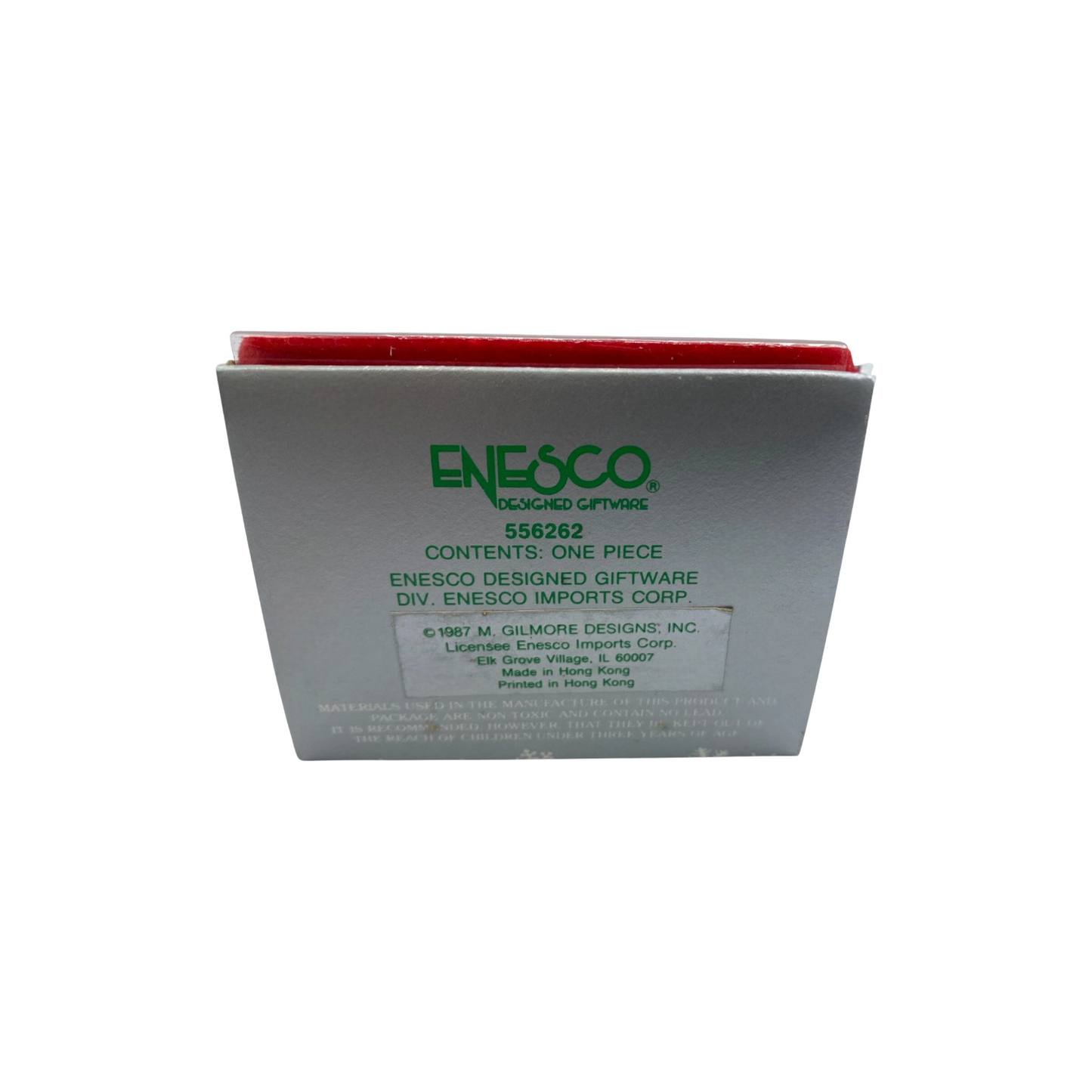 1987 Teddy’s Suspenders – Hanging Ornament (Teddy Bear – Enesco)