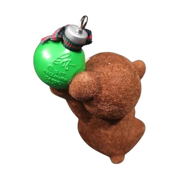 1987 Beary Special Hallmark Ornament (Teddy Bear) QX4557