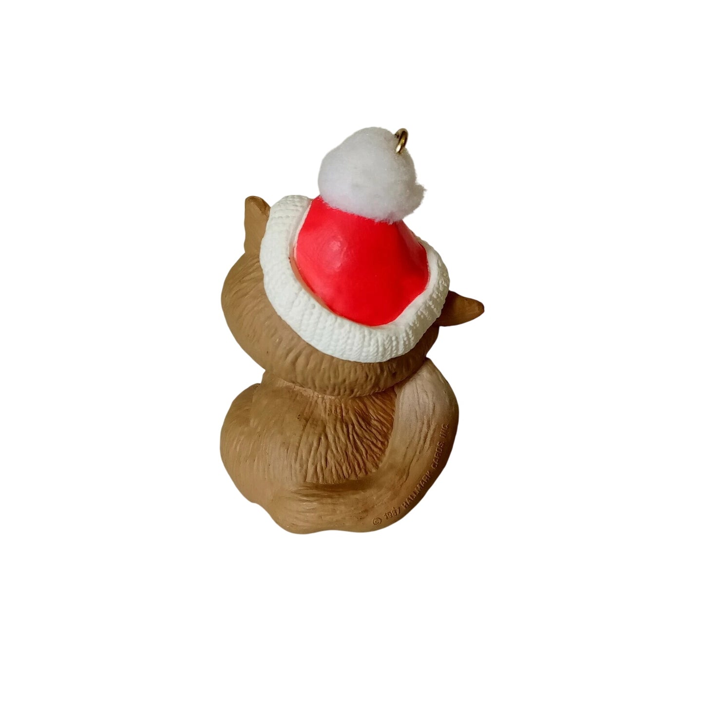 1987 Christmas Cuddle Hallmark Ornament (Kitten) QX4537