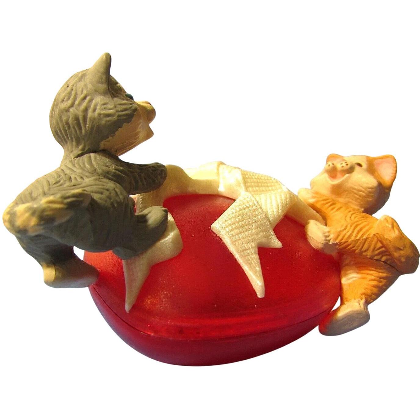 1987 Meowy Christmas (Lighted Kitten)