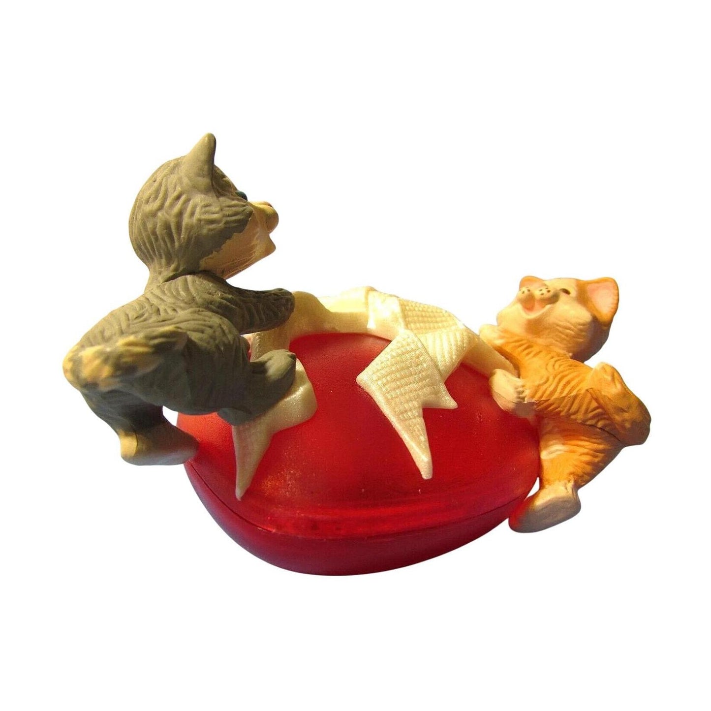 1987 Meowy Christmas Hallmark Ornament (Lighted Kitten) QLX7089