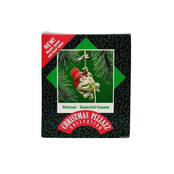 1987 Mistletoad Hallmark Ornament (Christmas Pizzazz) QX4687
