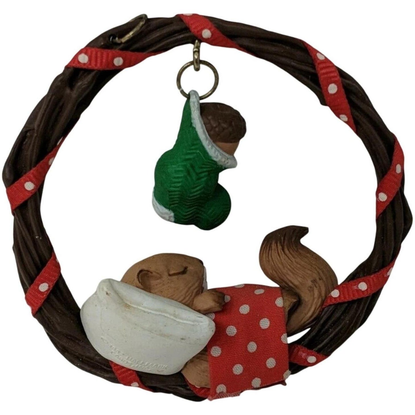 1987 Treetop Dreams Hallmark Ornament (Animal) QX4597