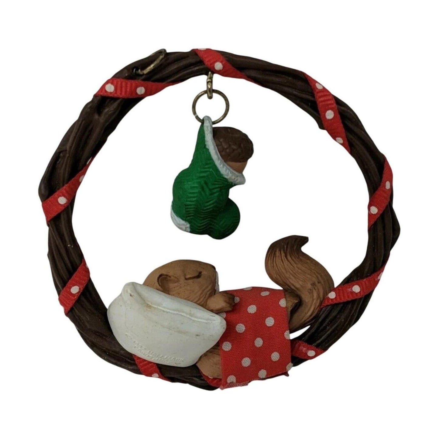 1987 Treetop Dreams Hallmark Ornament (Animal) QX4597