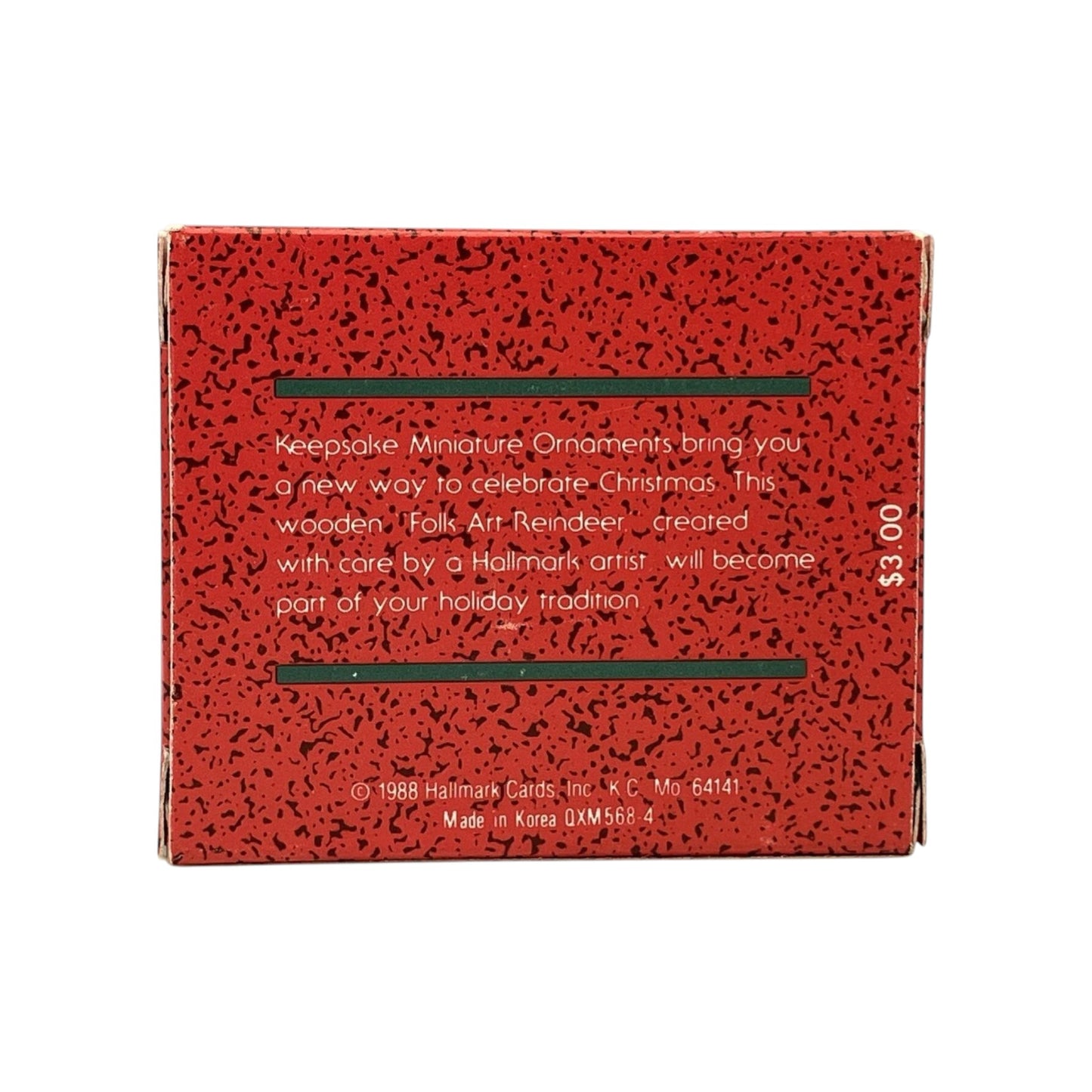 1988 Folk Art Reindeer (Reindeer)