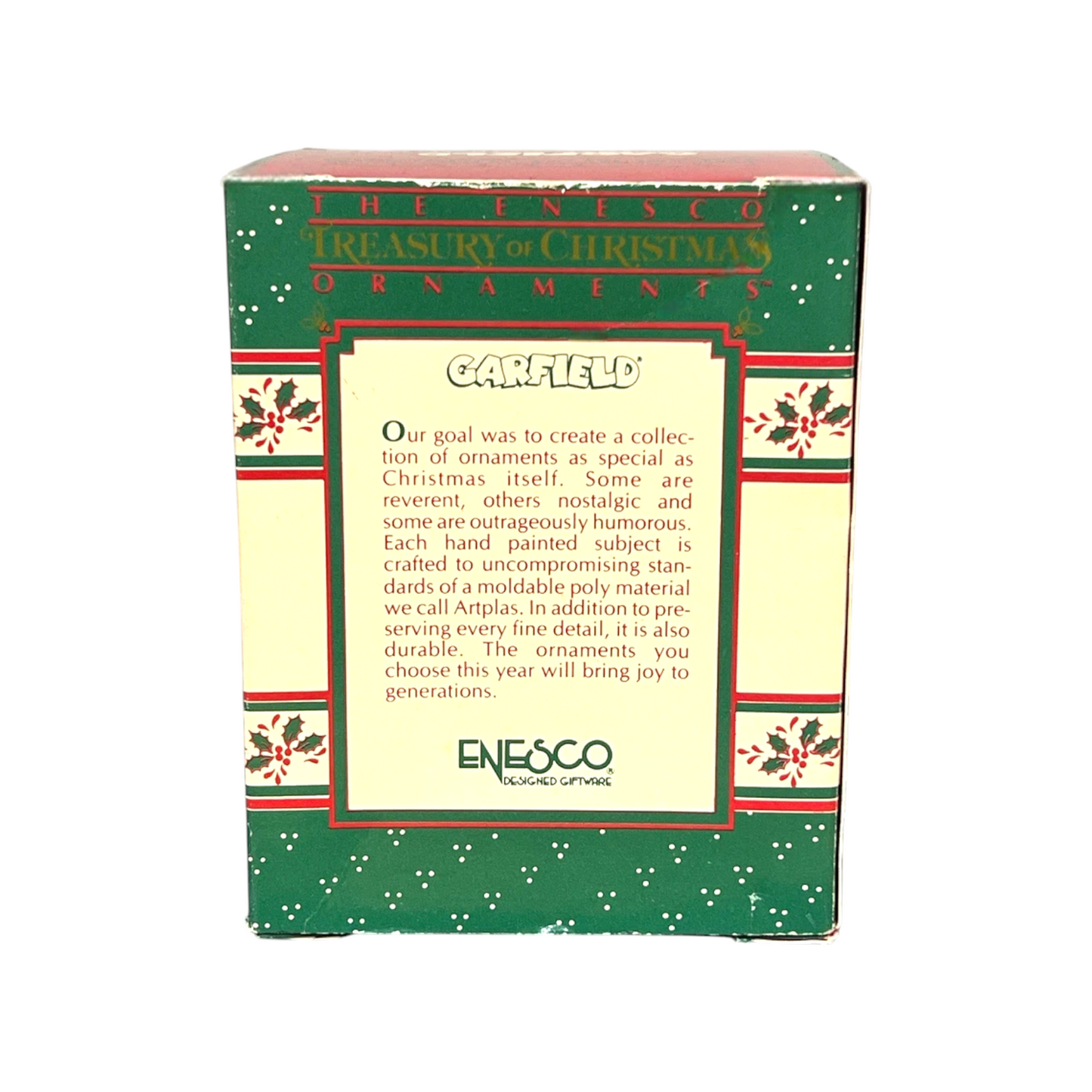 1988 Garfield - Night -Watchcat Enesco Ornament (Enesco) 558362