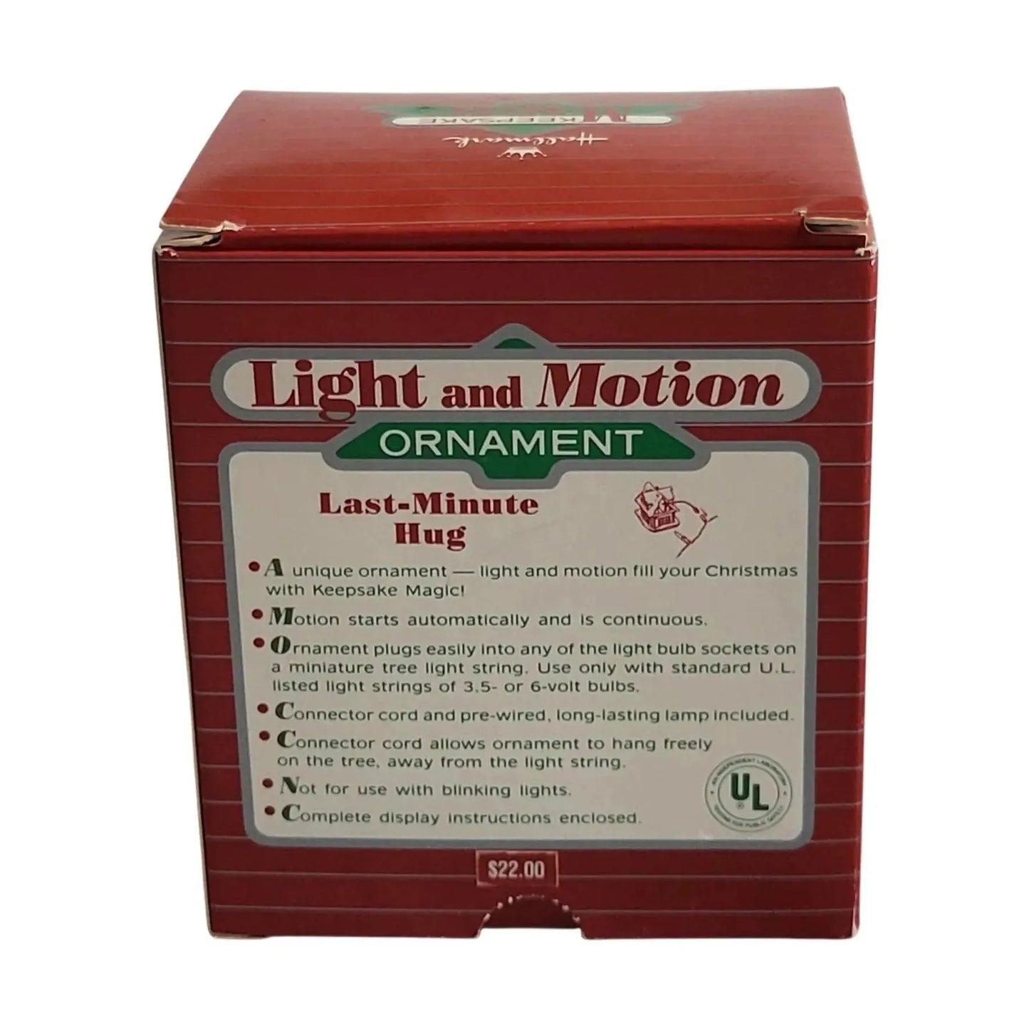 1988 Last-Minute Hug Hallmark Ornament (Mrs. Claus) QLX7181