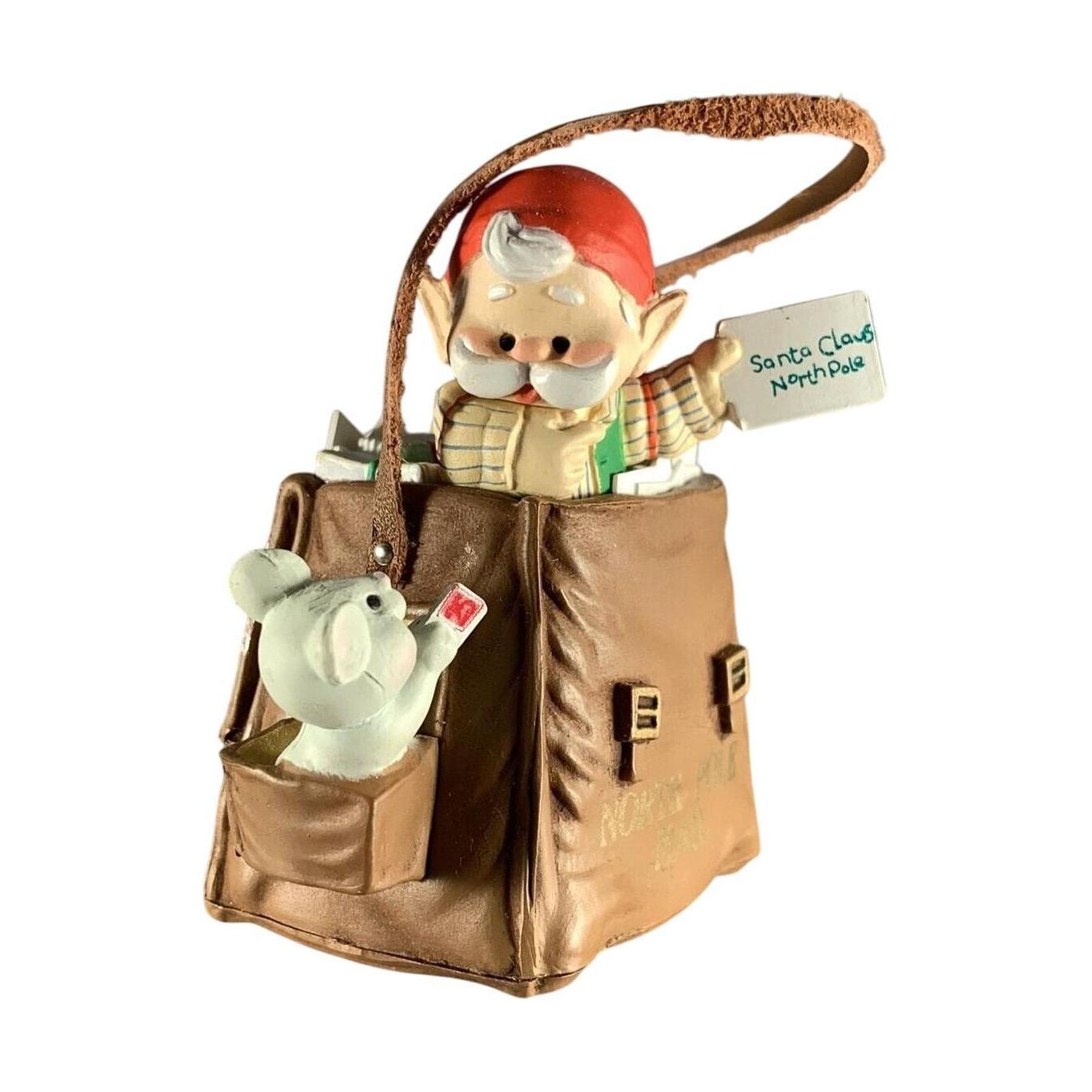 1988 North Pole Deadline Enesco Ornament (Enesco) 489387