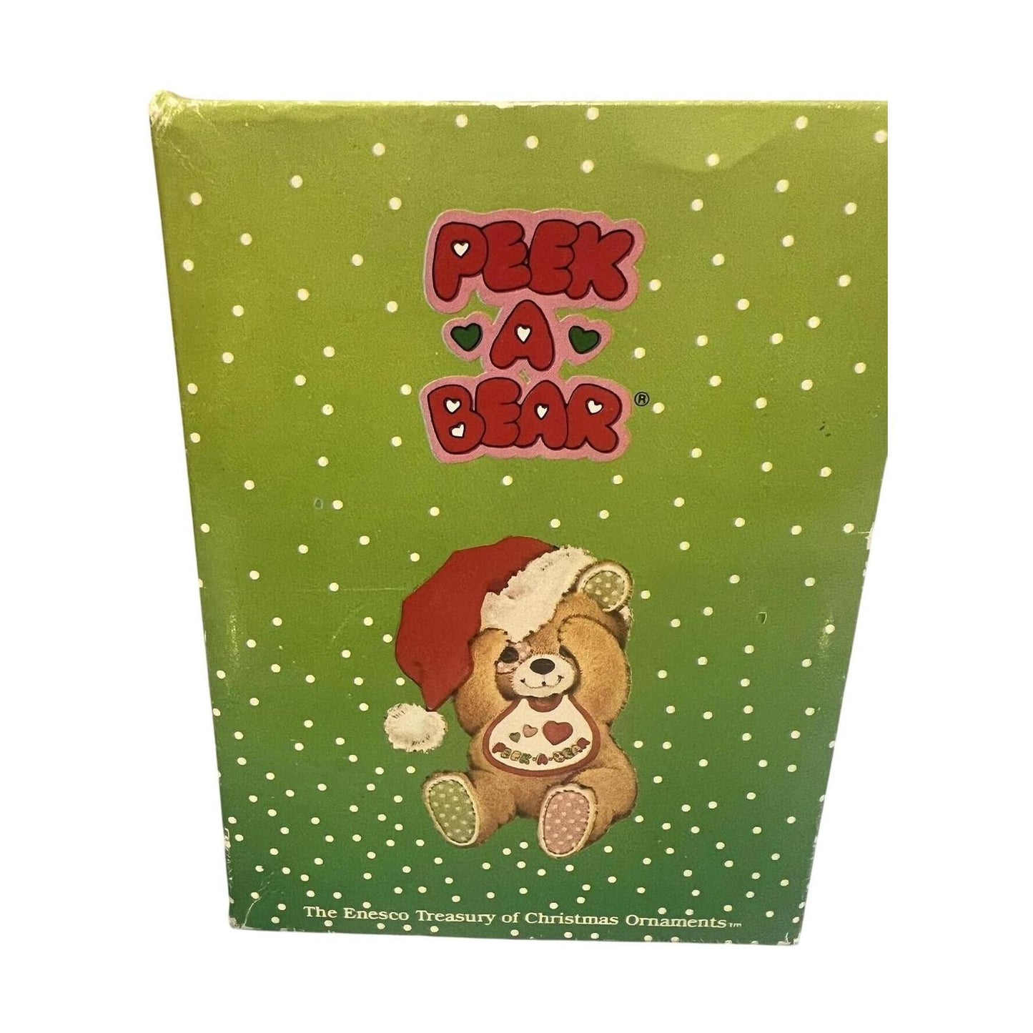 1988 Peek A Bear - A Letter to Santa Enesco Ornament (Enesco) 555991