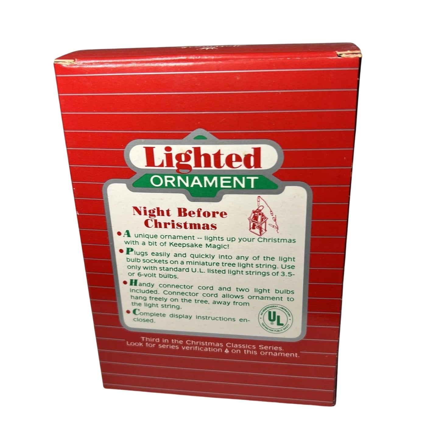 1988 The Night Before Christmas Hallmark Ornament (Christmas Classics) QLX7161