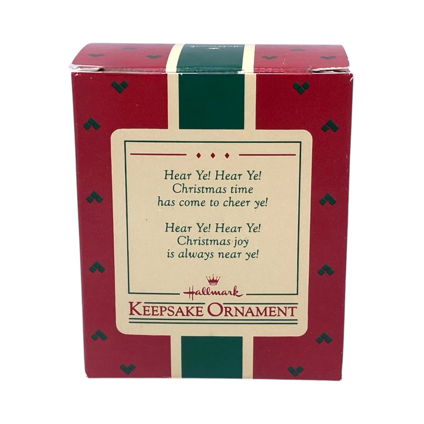 1988 The Town Crier Hallmark Ornament (Bunny) QX4734