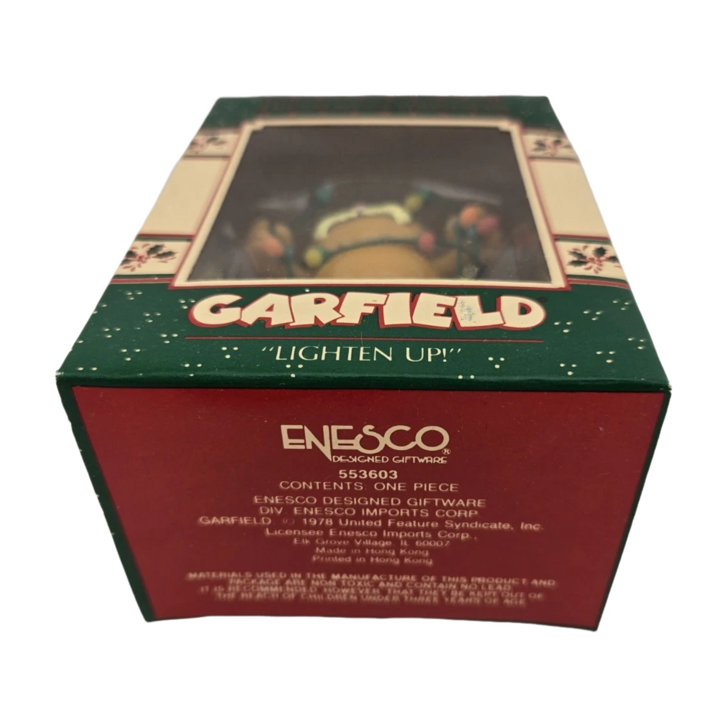 1988 Garfield - Lighten Up! Enesco Ornament (Garfield) 553603 Image7