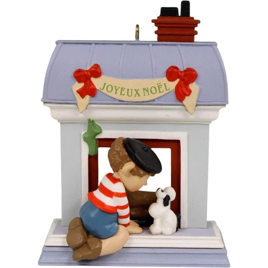 1988 Joyeaux Noel Hallmark Ornament (Windows of the World) QX4021