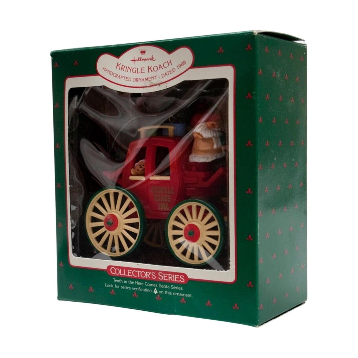 1988 Kringle Koach Hallmark Ornament (Here Comes Santa) QX4001