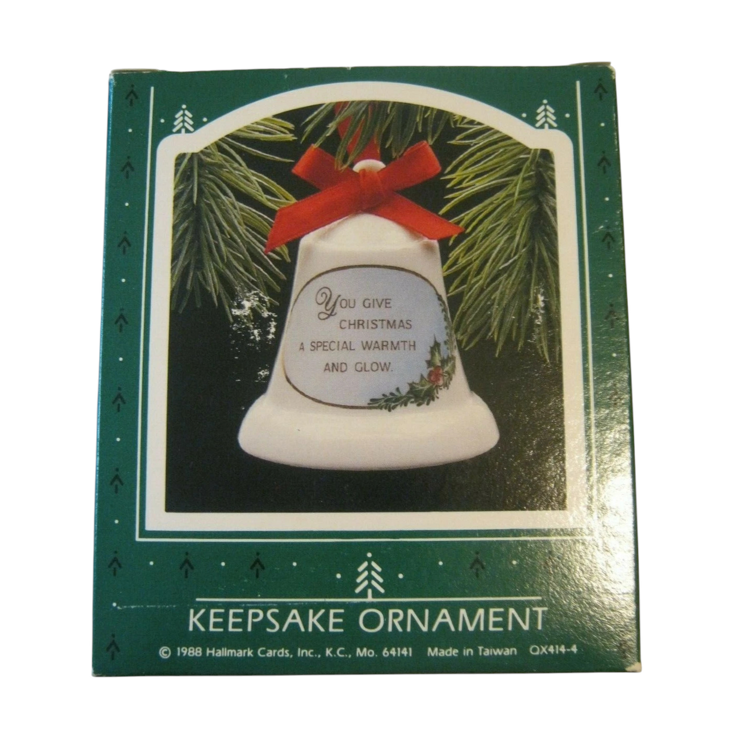 1988 Mother and Dad Hallmark Ornament (Bell) QX4144