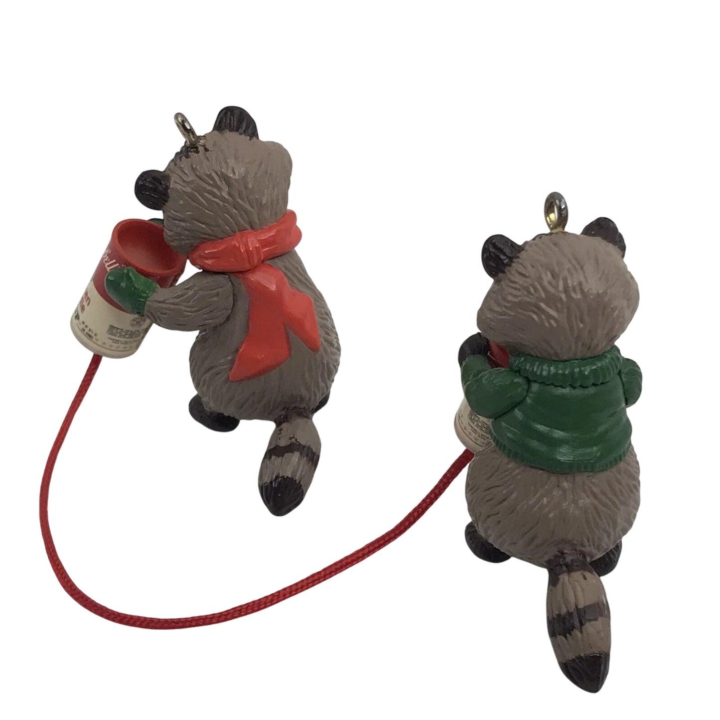1988 Party Line - Raccoon Hallmark Ornament (Animal) QX4761